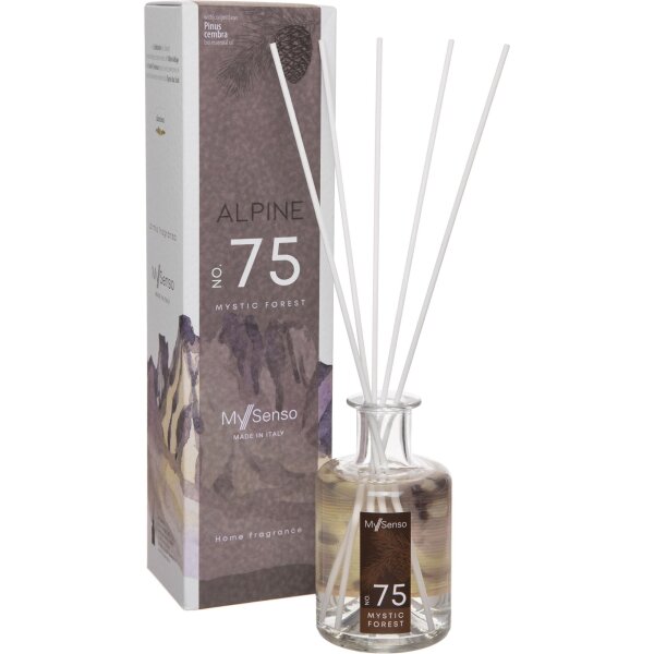 Raumduft Diffuser My Senso N°75 Mystic Forest 200 ml  - Alpine Diffusor - Lufterfrischer, Duftstäbchen, Raum Duft, Verdunster