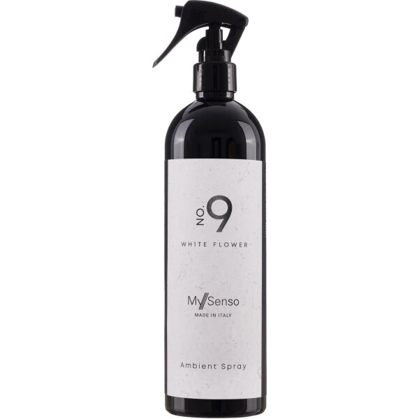 Raumspray My Senso Ambient Spray N°9 White Flower 500 ml - Raumduft in Sprühflasche, Home Spray
