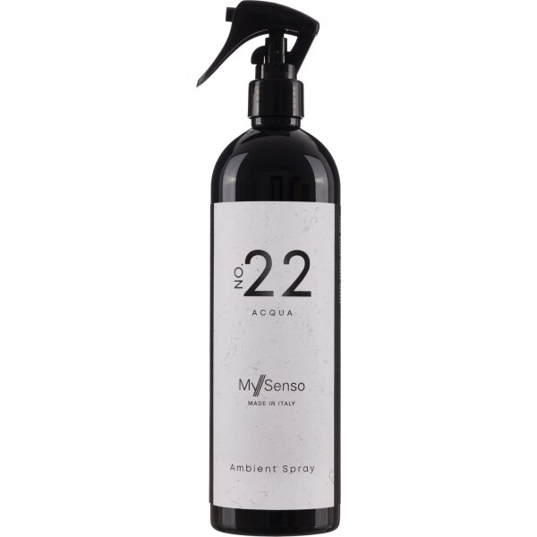 Raumspray My Senso Ambient Spray N°22 Acqua 500 ml - Raumduft in Sprühflasche, Home Spray