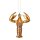 Baumschmuck Hummer goldgelb aus Kunststoff - Baumdeko Meerestiere, maritime Hängedeko, Meer Küste, Weihnachtsdeko, Christbaumschmuck, Weihnachten
