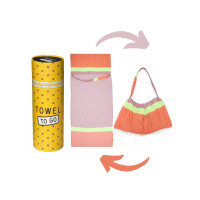 NEON Wandelbares 2-in-1-Handtuch: Strandtuch &...