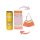 2-in-1 Hammam Strandtuch & Strandtasche NEON orange-staubrosa 180x100 cm - schnell trocknendes Handtuch aus recycelter Baumwolle - Strand Tuch, Tasche, Badetuch, Strandlaken