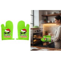 Topfhandschuh Topflappen Festtagsmuffel (2er Set)  -...