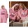 Hoodie Sweatshirt Decke X-Miss "All the Jingle Ladies" pink - Kuschelmantel Frauen Kuscheldecke Weihnachten