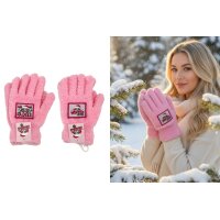Handschuhe X-Miss (2er Set) pink "All the Jingle...