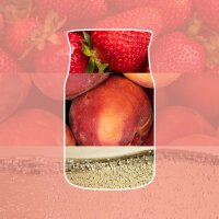 Yankee Candle Duftkerze im Glas (groß) WHITE STRAWBERRY BELLINI - Sommerkollektion - Signature Kerze mit Brenndauer bis zu 80 Stunden