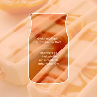 Yankee Candle Duftkerze im Glas (groß) TANGERINE & VANILLA - Sommerkollektion - Signature Kerze mit Brenndauer bis zu 80 Stunden
