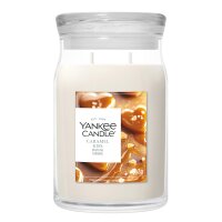Yankee Candle Duftkerze im Glas (groß) CARAMEL KISS...