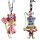 Baumschmuck Herzkönigin und der verrückte Hutmacher (2er Set) aus Alice im Wunderland -  Weihnachtsanhänger für Disney Fans, Hängedeko, Weihnachtsdeko