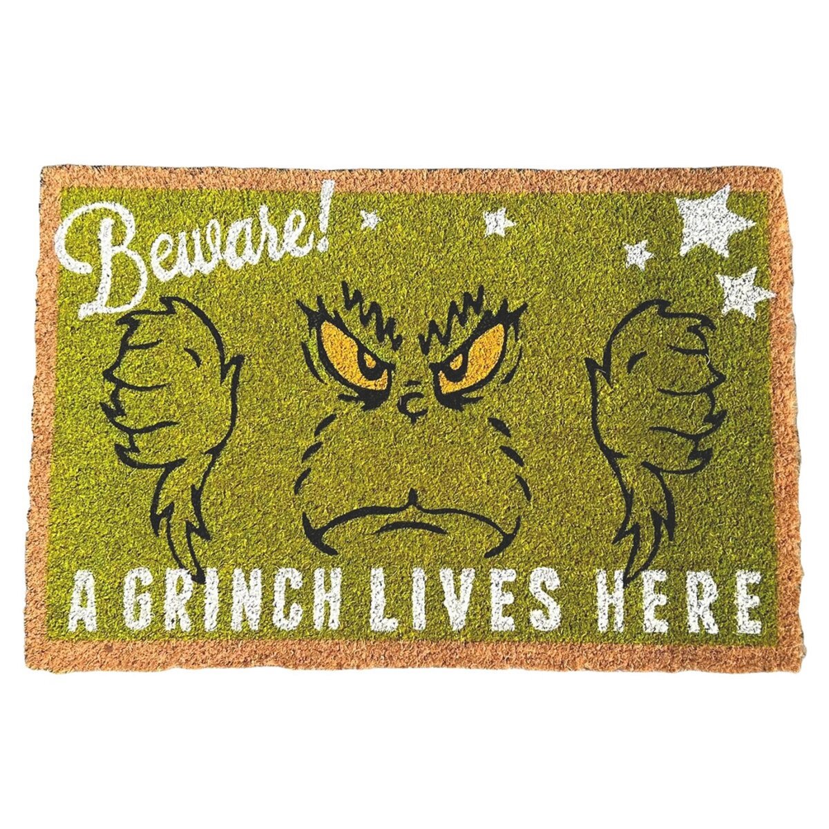 Kokos Fussmatte Grinch 