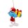 Baumschmuck Weihnachtsmann Schlumpf mit Geschenk - Weihnachtsanhänger Die Schlümpfe für Fans , Hängedeko, Weihnachtsdeko