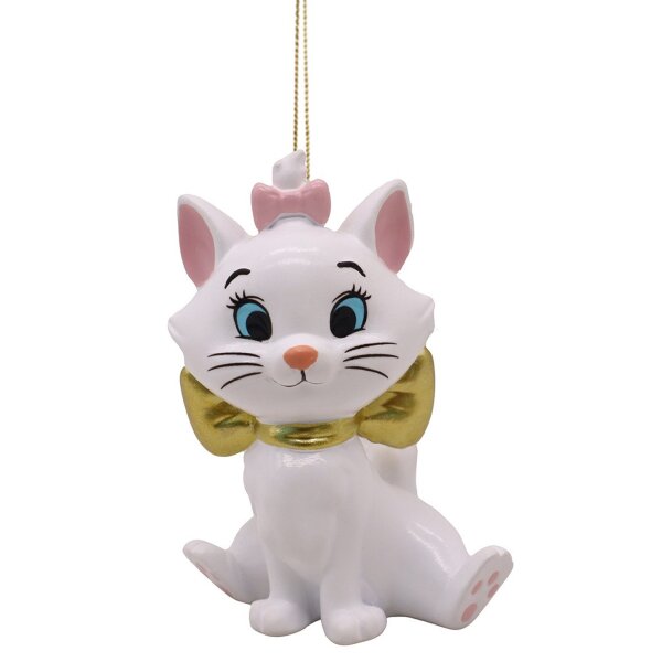 Disney Baumschmuck Katze Marie aus Aristocats - Weihnachtsanhänger für Fans, Hängedeko, Weihnachtsdeko, Weihnachten