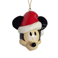 Disney Baumschmuck Mickey Mouse mit Weihnachtsmütze...