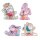 4er Set Mini Duschgel Weihnachtswichtel - Duschbad Weihnachten, Winter, Mitbringsel, Wichtelgeschenk, Adventskalender, Kindergeburtstag