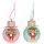Duschgel Badegel Christbaumkugel HELLO WINTER (2er Set) - Wellness Geschenk Weihnachten, Weihnachtskugel, Baumschmuck