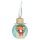Duschgel Badegel Christbaumkugel HELLO WINTER (2er Set) - Wellness Geschenk Weihnachten, Weihnachtskugel, Baumschmuck