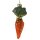 Baumschmuck Karotte aus Glas - Baumdeko Gemüse Mohrrübe, Hängedeko Essen, Weihnachtsdeko, Christbaumschmuck, Weihnachten