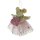 Filzhänger Engel Mäuschen mit Geschenk, pink - Baumschmuck Filzmaus, Hängedeko Maus, Weihnachtsdeko, Christbaumschmuck, Weihnachten