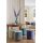 Pip Studio Sitzhocker Pouf Mumbai Morning 40x45 cm blau - Schminktisch Hocker, Polsterhocker rund, Ankleidehocker, Fußhocker, Geschenkidee