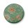 Sitzhocker Pouf Mumbai Morning 40x45 cm grün - Schminktisch Hocker, Polsterhocker rund, Ankleidehocker, Fußhocker, Geschenkidee