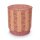 Sitzhocker Pouf Rosa Rani 40x45 cm pink - Schminktisch Hocker, Polsterhocker rund, Ankleidehocker, Fußhocker, Geschenkidee