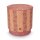 Sitzhocker Pouf Rosa Rani 40x45 cm pink - Schminktisch Hocker, Polsterhocker rund, Ankleidehocker, Fußhocker, Geschenkidee