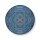Pip Studio Sitzhocker Pouf Rosa Rani 40x45 cm blau - Schminktisch Hocker, Polsterhocker rund, Ankleidehocker, Fußhocker, Geschenkidee