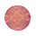 Pip Studio Sofakissen Kissen Alfombra rund 40x10 cm pink - Dekokissen Orientalischer Stil, Couchkissen Wohnzimmer, Bodenkissen, Geschenkidee