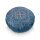 Pip Studio Sofakissen Kissen Alfombra rund 40x10 cm blau - Dekokissen Orientalischer Stil, Couchkissen Wohnzimmer, Bodenkissen, Geschenkidee