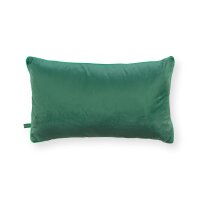 Pip Studio Sofakissen Kissen Darjeeling Days 55x33 cm grün - Seenlandschaft mit Schwan - Dekokissen, Couchkissen Wohnzimmer, Geschenkidee
