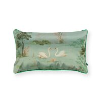 Sofakissen Kissen Darjeeling Days 55x33 cm grün -...