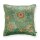 Pip Studio Sofakissen Kissen Mumbai Morning 60x60 cm grün - Dekokissen mit floralem Muster, Orientalischer Stil, Couchkissen Wohnzimmer, Geschenkidee