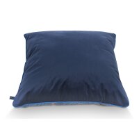 Sofakissen Kissen Mumbai Morning 60x60 cm blau - Dekokissen mit floralem Muster, Orientalischer Stil, Couchkissen Wohnzimmer, Geschenkidee