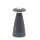 Tischleuchte 3in1 NOVA – Tischlampe mit Vase & Raumduft, dimmbar, Akku, grau gesprenkelt, H:21 cm - Tischlampe, Moderner Deko Stil