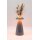 Tischleuchte 3in1 NOVA – Tischlampe mit Vase & Raumduft, dimmbar, Akku, grau gesprenkelt, H:21 cm - Tischlampe, Moderner Deko Stil
