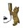 Tischleuchte Lampe Katze stehend H:18 cm antik gold Shabby Chic Look - Katzen Leuchte, Tischlampe, Moderner Deko Stil, Tierleuchte