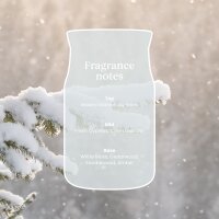 Yankee Candle Duftkerze im Glas (groß) SNOW KISSED PINE - Winterkollektion - Signature Kerze mit Brenndauer bis zu 80 Stunden
