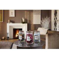 Yankee Candle Duftkerze im Glas (groß) CRACKLING EMBERS - Winterkollektion - Signature Kerze mit Brenndauer bis zu 80 Stunden