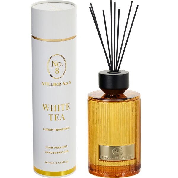 Raumduft XL Diffuser Luxury Fragrance Atelier No 8 WHITE...