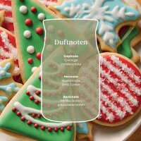 Yankee Candle Duftkerze im Glas (groß) CHRISTMAS COOKIE - Winterkollektion - Signature Kerze mit Brenndauer bis zu 80 Stunden
