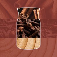 Yankee Candle Duftkerze im Glas (groß) SPARKLING CINNAMON - Winterkollektion - Signature Kerze mit Brenndauer bis zu 80 Stunden
