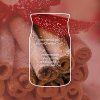 Yankee Candle Duftkerze im Glas (groß) SPARKLING CINNAMON - Winterkollektion - Signature Kerze mit Brenndauer bis zu 80 Stunden
