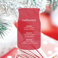 Yankee Candle Duftkerze im Glas (groß) CHRISTMAS EVE - Winterkollektion - Signature Kerze mit Brenndauer bis zu 80 Stunden