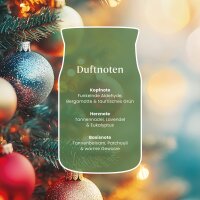 Yankee Candle Duftkerze im Glas (groß) SHIMMERING CHRISTMAS TREE - Winterkollektion - Signature Kerze mit Brenndauer bis zu 80 Stunden