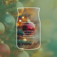 Yankee Candle Duftkerze im Glas (groß) SHIMMERING CHRISTMAS TREE - Winterkollektion - Signature Kerze mit Brenndauer bis zu 80 Stunden