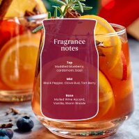 Yankee Candle Duftkerze im Glas (groß) JINGLE MINGLE - Limited Edition - Signature Kerze mit Brenndauer bis zu 80 Stunden