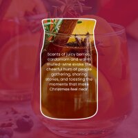 Yankee Candle Duftkerze im Glas (groß) JINGLE MINGLE - Limited Edition - Signature Kerze mit Brenndauer bis zu 80 Stunden