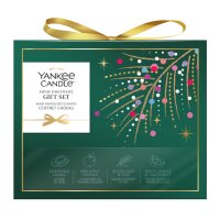 Yankee Candle Gift Set Geschenkbox mit 4 Mini Filled Votiv Kerzen - Geschenkset Weihnachten