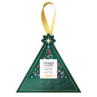 Yankee Candle Gift Set Geschenkbox mit 3 Teelichter und einem Kerzenhalter - Geschenkset Weihnachten