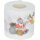 Toilettenpapier Weihnachten (4 Rollen) - Weihnachtsmann Santa, Rentier, Kackhaufen - Klopapier mit Weihnachtsmotiven